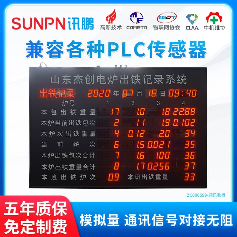訊鵬PLC通訊屏